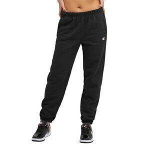 Champion Reverse Weave Joggers Women’s Small Black Fleece Sweatpants